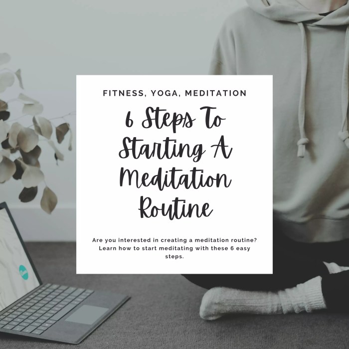 3 Simple Steps to Create a Meditation Routine
